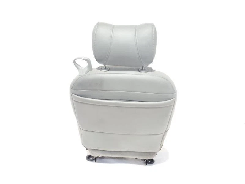 Ford Thunderbird 2003 2004 2005 OEM asiento delantero izquierdo medio gris ceniza gamuza desgaste Foto 4 de 4