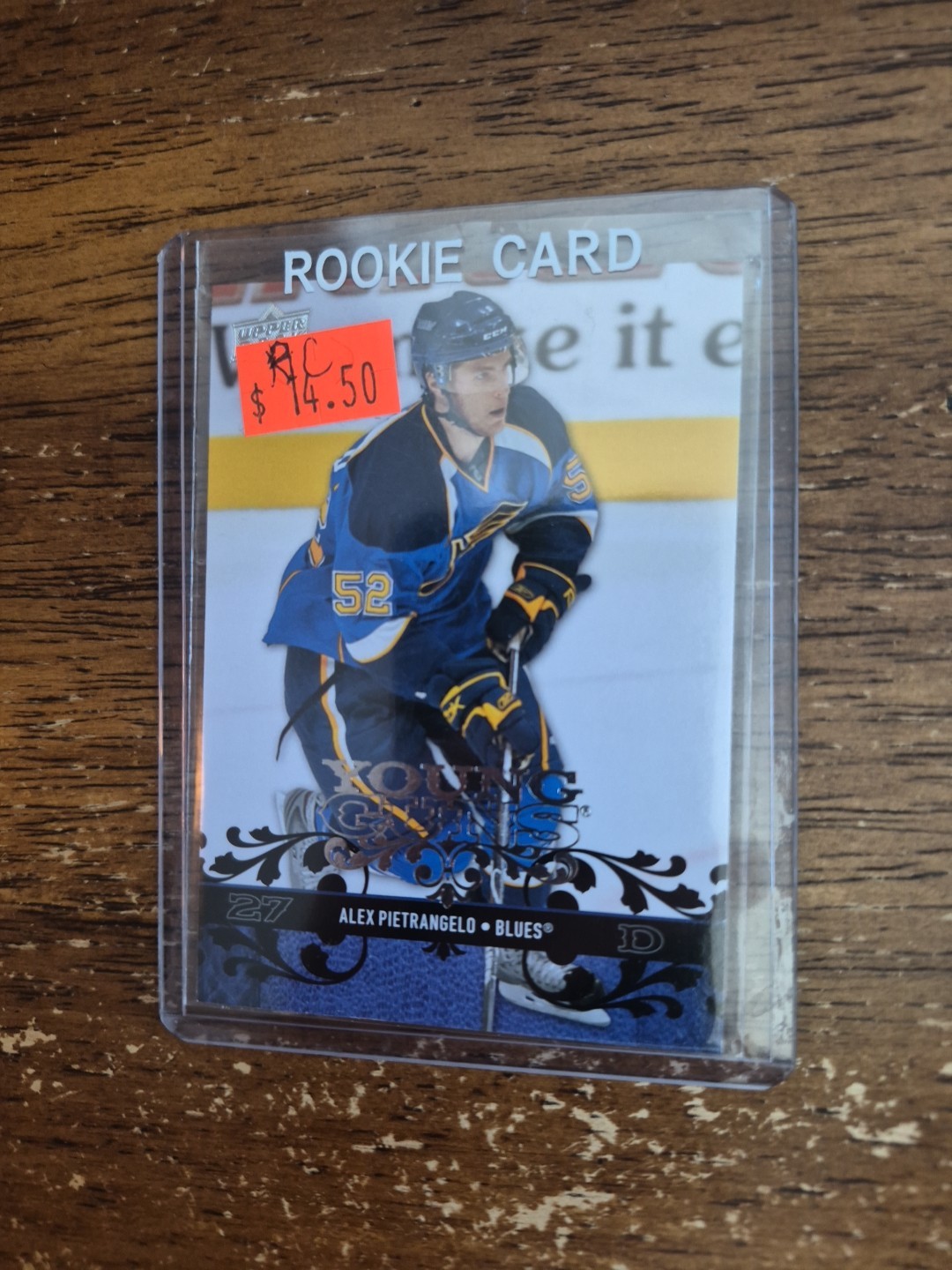 2008-09 Upper Deck Young Guns Alex Pietrangelo Rookie Card #241