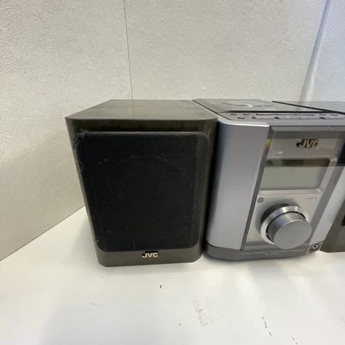 JVC FS-1000 CD Player AM/FM Compact Mini System Speakers No Remote Tested READ - Picture 2 of 16