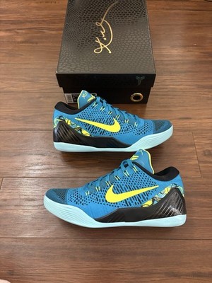 Nike Kobe 9 Elite Protro Low Perspective IO3673-400 Blue Black Size 9 Men s New