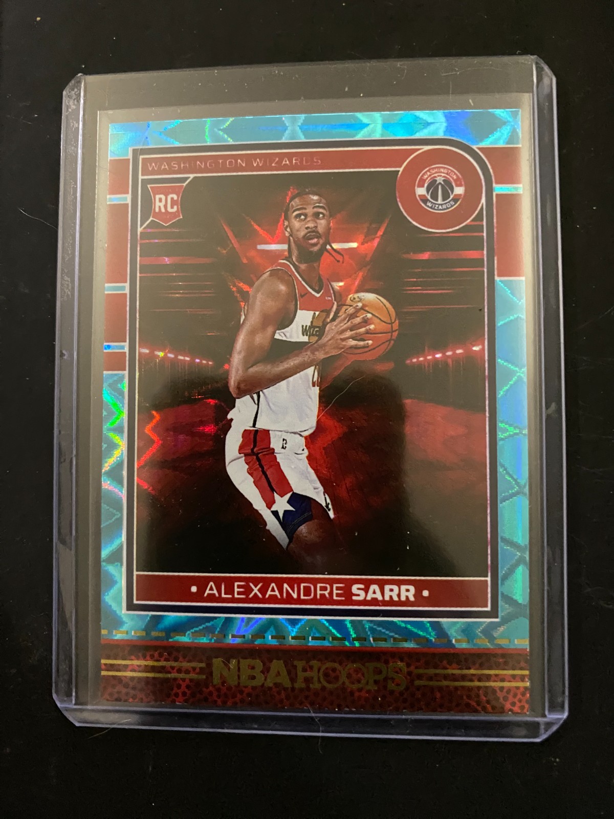 2024-25 Panini Nba Hoops - Rookies Alexandre Sarr #232 Teal Explosion (RC)