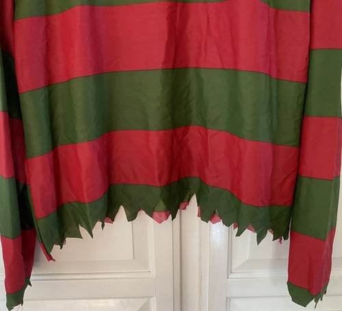 FREDDY KRUEGER A Nightmare on Elm Street Halloween Costume Adult Size Medium - Picture 9 of 12