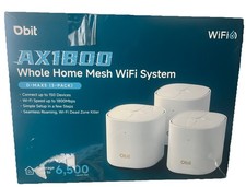 DBIT AX1800 WiFi 6 Whole Home Mesh Wi-Fi System, Dual-Band Coverage up to 6,5...