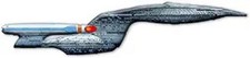 USS Enterprise NCC-1701D Window Decal Laptop Car Sticker 8 Inch