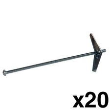 Skywalker 1/8" x 4" Toggle Bolts Hollow Wall Anchors Box of 20