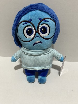 Disney and Pixar Inside Out 2 Large Plush Sadness, Polyester, Kids Toy