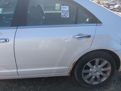 2007-2012 Lincoln Mkz Driver Rear Door Oem JBHL9