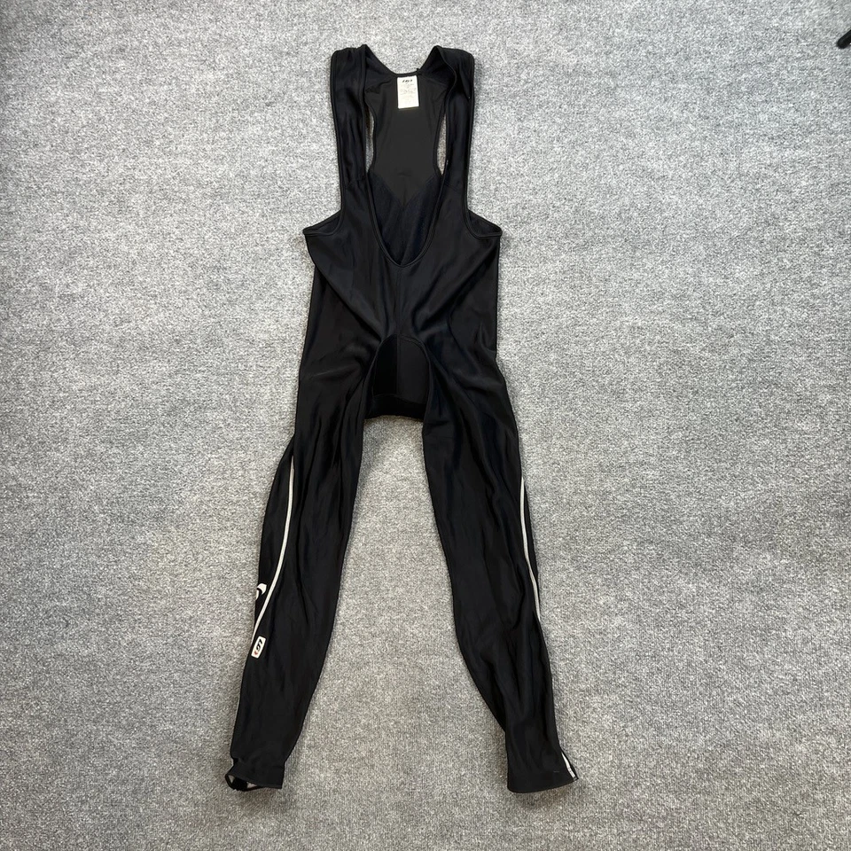 Louis Garneau Bib Tights Mens L Black Micro Fleece Lined Chamois Cycling Biking - Image 2 of 4