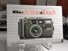 Nikon Action Touch Camera Instruction Manual -English and Spanish