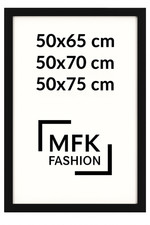 Black Picture Frame 50x65 50x70 50x80 cm | Premium Photo Frames | UK Made