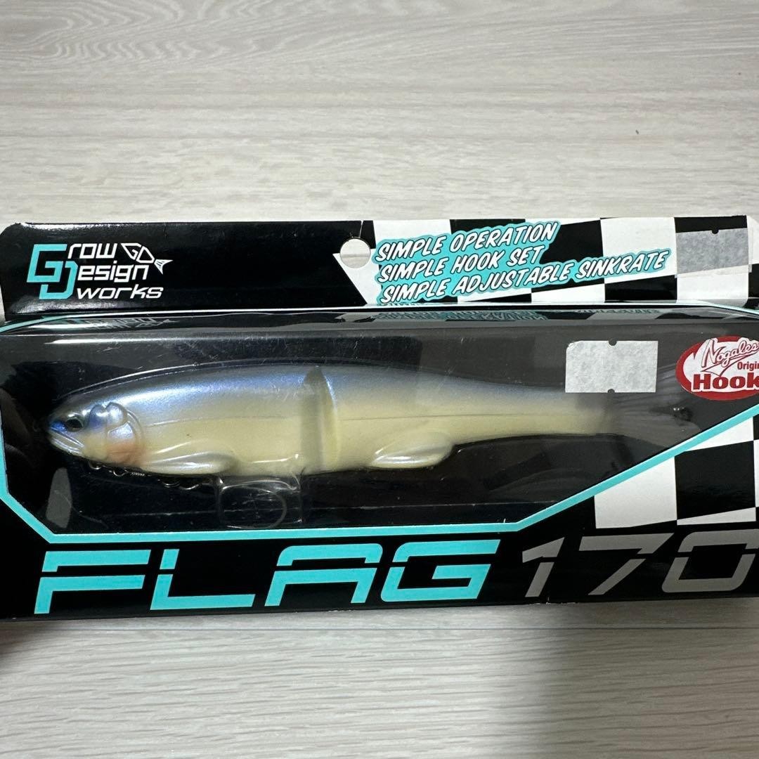 Grow Design Works FLAG170 Cloudy Blue Swimbait NEW Japan Rare | eBay