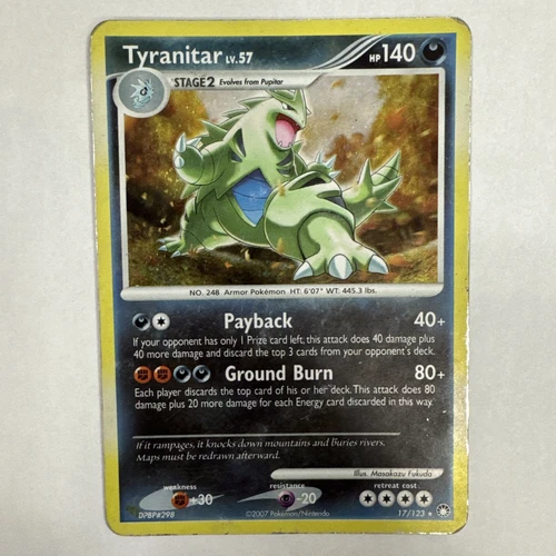 Tyranitar Mysterious Treasures #17