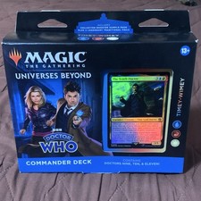 Magic: The Gathering Doctor Who Commander Deck Foil-etched Planechase