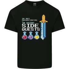 RPG Gaming Im Doing Side Quests Gamer Mens Light Cotton T-Shirt