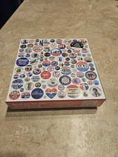 Galison "Button Up America " New 500 Piece Puzzle