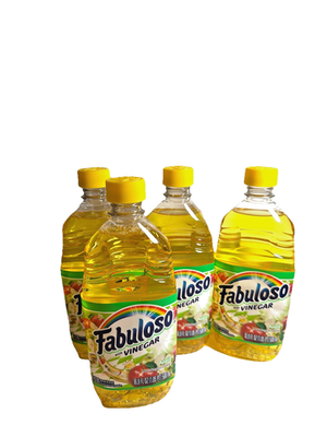 #ad 4 Pk FABULOSO With Vinegar Multi Purpose Cleaner Apple Scent 16.9 oz 10% Disc $23.13