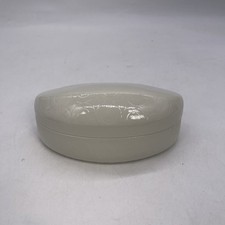 White Coach Hard Eye Glasses Case Only Clean Good Condition