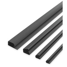 MASTER CASTER 00206 Locking Channel,Wall/Desk,1/2Hx48L In 1APU4