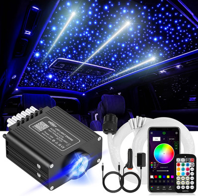 CHINLY 16W Sternenhimmel Auto, Upgrade Twinkle Und Meteor（2-In-1） 550Pcs X 0,75