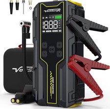 Car Jump Starter with Air Compressor, 6000A Peak