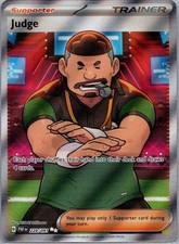 Judge 228/091 Double Rare Paldean Fates Pokemon Holo