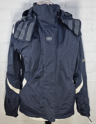 Helly Hansen Helly Tech 3 Blau Damen Jacke Größe XS Reißverschluss Regen Winter