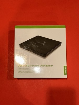 Lenovo DB65 External Portable CD/DVD Drive USB Ultra Thin DVD Burner NEW SEALED