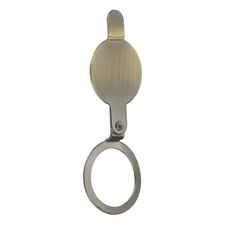 Door Peep Hole Cover, OD 0.79" ID 0.63" Viewer Cover, Round, Green Bronze