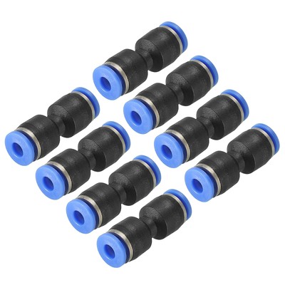 20Pcs Quick Connect Push to Connector Fitting 4mm Tube OD, Black