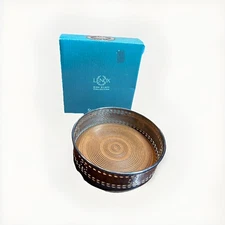 Vintage Kirk Stieff Collection 5” Smithsonian Silver Plate Wine Coaster In Box