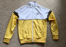 Sergio Tacchini Orion Track Top Yellow/White Large