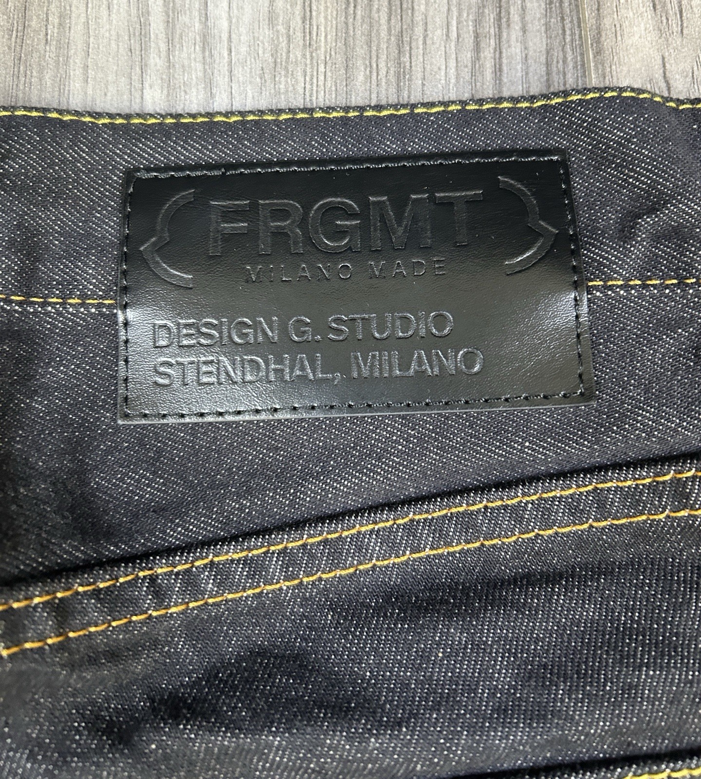 Moncler Genius 7 Fragment Hiroshi Fujiwara Denim Jeans Mens Pants 40 / US 30 NEW thumbnail 8