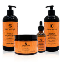 Grogeous Batana Oil – Deep Moisturising Shampoo, Conditioner, Hair Mask and Oil