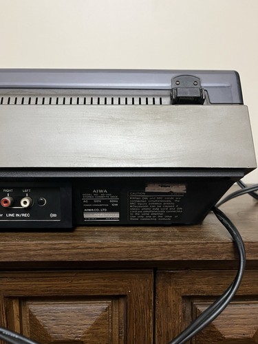 AIWA AD-1250 Stereo Cassette Deck – Powers On – Untested – Vintage Audio - Picture 12 of 13