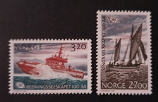 1991 NORWAY NORWEGEN NORGE NSSR SEA LIFE SAVING VF MNH