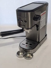 Ilavie Espresso Maker Machine 20 Bar Frother Stainless Steel Barista CM5060US