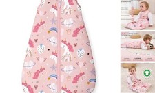 Baby Sleep Sack 0-6 Months Baby Wearable Small 1.5 Tog-pink Unicorn 1.5 Tog