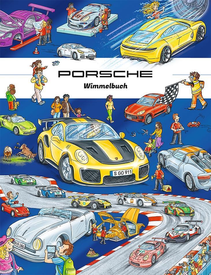 Porsche Wimmelbuch Stefan Lohr