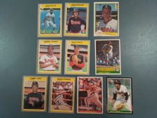 1980's California Angels- 10 Card Lot- Carew, John, Downing, Schofield- RC HOF