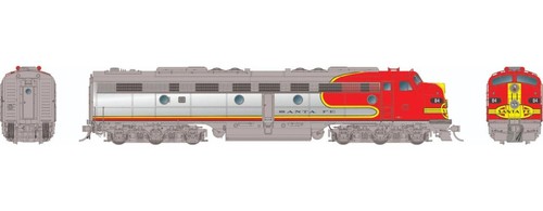 Rapido ~ Escala HO ~ EMD E8A ~ Santa Fe AT&SF #80L ~ DCC y sonido ~ 28572 | Zustand: New