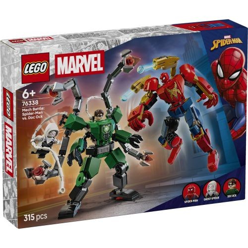 Lego Set Da Costruzione 76338 Marvel Spider-Man Vs Doc Ock 315 Pezzi - Immagine 6