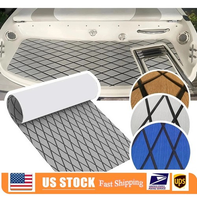 #ad DIY Swim Deck Pad EVA Foam Boat Decking Self adhesive Flooring Cover for Yacht $53.99