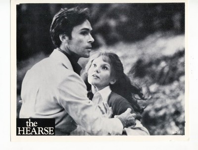 Hearse-Trish Van Devere-David Gautreaux-8x10-B&W-Promo-Still