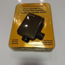 JH6012A - Craig Stereo Cassette Tape Player w/ Headphones  Autostop 1993