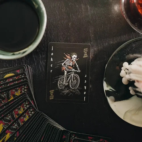 Bicycle Onyx Coffee RARE playing cards