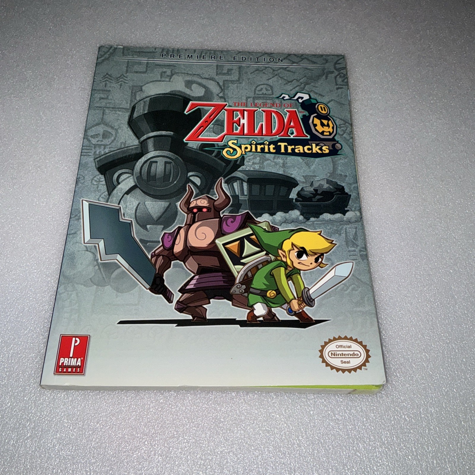 LEGEND OF ZELDA SPIRIT TRACKS OFFICIAL STRATEGY GUIDE PRIMA GAMES map attached