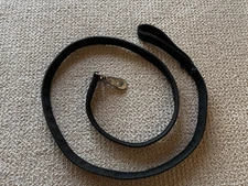 HEAVY DUTY DOG LEASH FOR EXTRA LARGE DOGS - BLACK - 1" X 65" !!!!!!!!!!!!!!!!!!!