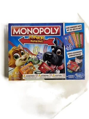 Monopoly Junior Banking Hasbro Gaming Gesellschaftsspiel RAR selten - Bild 1 von 4