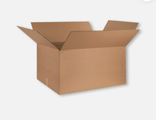 15 Boxes 22x14x14" Corrugated Shipping Boxes ECT-32 Kraft Packing Carton