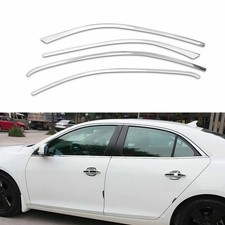 Upper Window Molding Trim Decoration Strips Steel For Chevrolet Malibu 2013-2015
